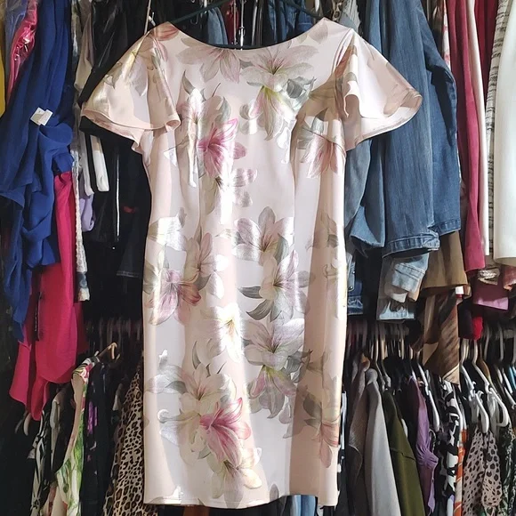 Jm Studio | Dresses | Beautiful Knee Length Blush Pink Dress | Poshmark